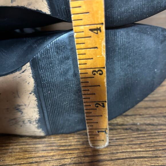 Vintage Women’s Tall Leather Lace-Up Equestrian Boots Size 10 Made in Yugoslavia - Picture 10 of 11